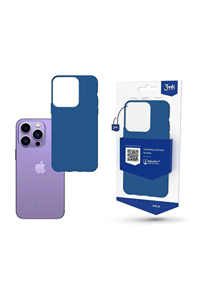 3MK Husă mată Apple iPhone 14 Pro Max albastru afine