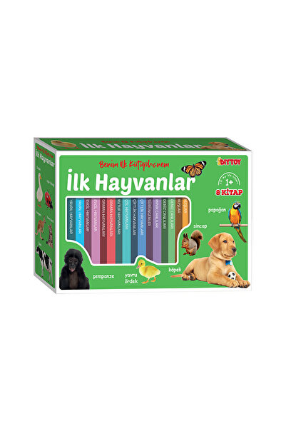 Diytoy Minik Kitaplar İlk Kütüphanem - İlk Hayvanlar