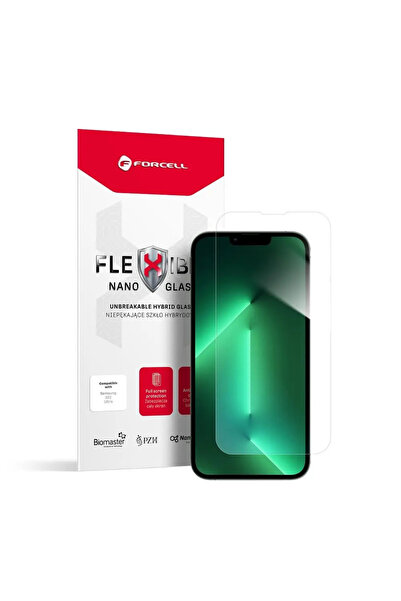 Forcell Sticlă Nano Flexibilă - folie hibridă pentru iPhone 13 Pro Max/14 Plus