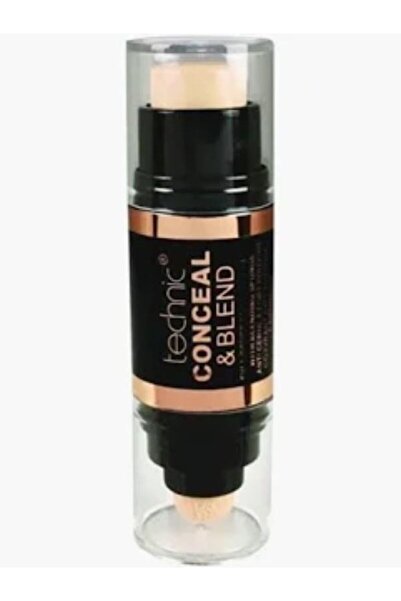 TECHNIC Conceal & Blend Concealer - Light | Brightening Sponge-Tip Liquid Con...