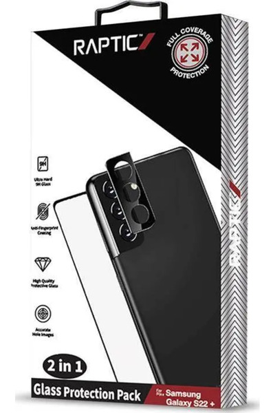 X-Doria Pachet de protecție Raptic Glass Samsung Galaxy S22+ Plus: Folie de p...