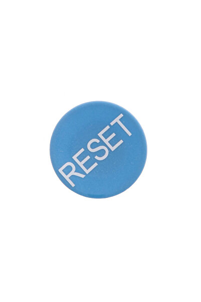 Eaton Buton plat albastru de 22mm cu descriere RESET M22-XD-B-GB14 218204