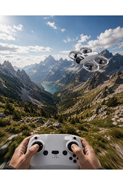 TRENDLİA Çocuk ve Yetişkin Kullanımına Uygun Kameralı Akıllı Drone