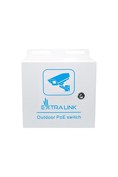 Extralink Minos |   Switch PoE extern |   8x RJ45 1000Mbps PoE, 2x SFP, 200W,...