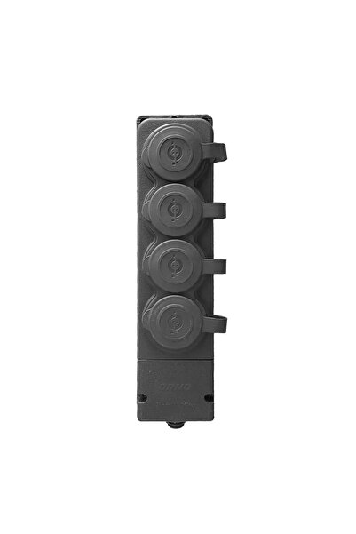 Orno Rezistent la stropire și la impact, IP44, 4 prize 2P+Z, 16A, 230V AC, ca...