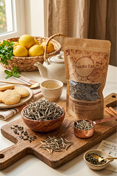 tatbirtatgıda TatBirTat - Saf Beyaz Çay 50 g - En Değerli İlk Hasat ve Yumuşa...
