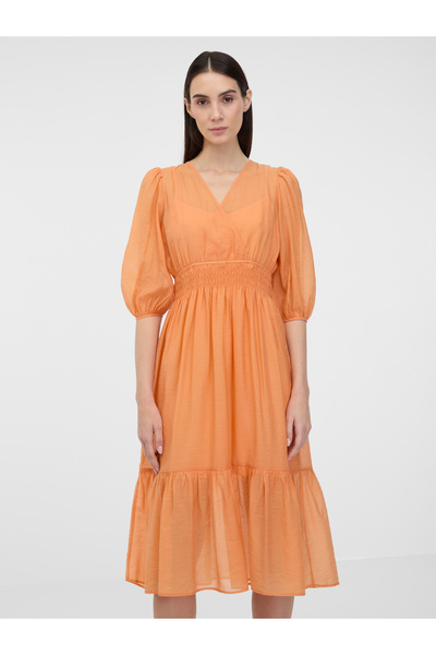 ORSAY Rochie midi portocalie de damă