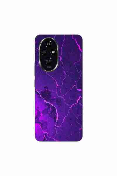 OEM Husa compatibila cu Honor 200 Silicon Gel Tpu Model Ultraviolet Marble Glow