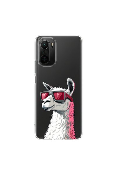 PPKin حافظة شفافة متوافقة مع Poco F3 بتصميم Cool Animal 8