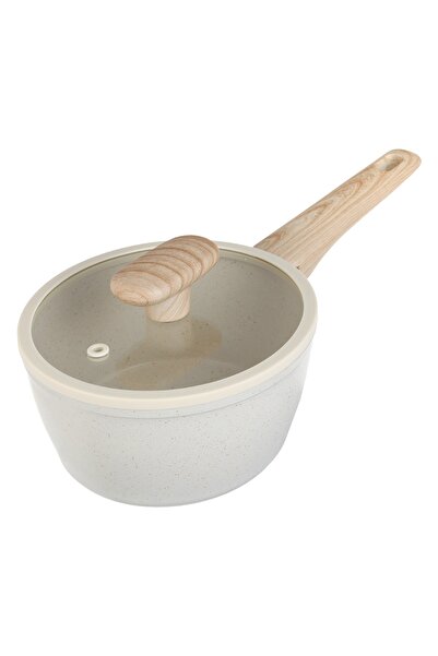 Zumzeria Non-Stick Pot with Ceramic Finish & Lid Ø16cm - 1L