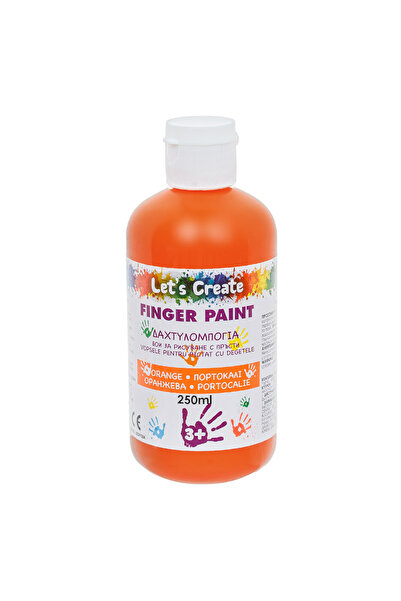 Little President Orange Finger Paint in a Bottle - 250ml