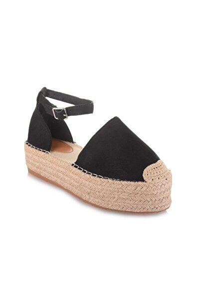 OEM Tsimpolis Shoes LT1938 Γυναικεία Εσπαντρίγια Από Τεχνοκαστόρ Μαύρη