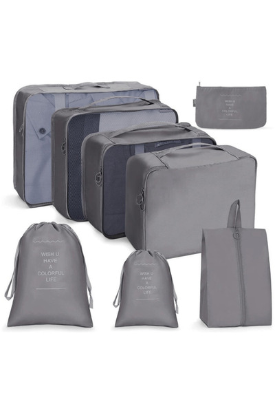 varioshop ® 7-piece luggage organizer set, organizers for suitcase and travel...