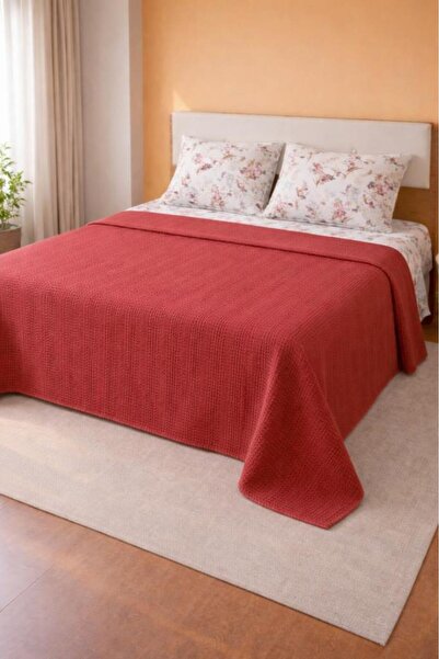Çeyiz Diyarı Balım Double Cotton Pique Set Pomegranate Flower