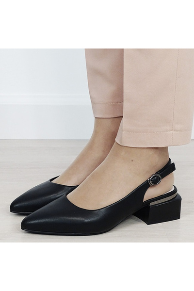 SOFILINE Comfortable black leather shoes BY6889-1 02