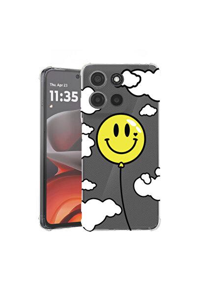 bestcase Husă Antișoc pentru Motorola Moto G17 / G17 Power / G15, Balon Smile...