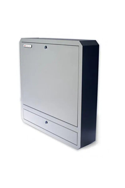 Techly 026845 Dulap de perete securizat pentru laptop de 19 inch, gri