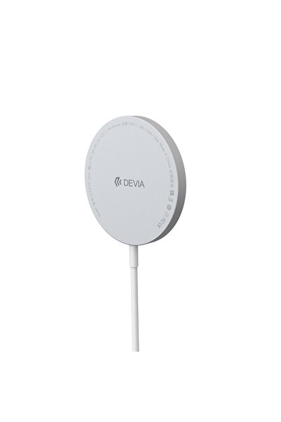 Devia Încărcător inteligent cu inducție magnetică pentru baterii 15W Alb