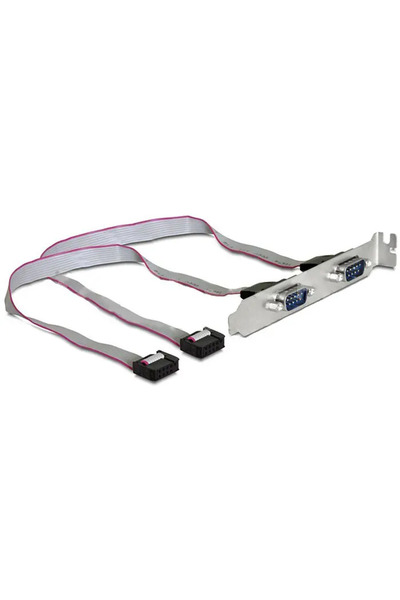 DELOCK TRACK SOCKET 2X DB-9 (COM) 40CM PIN 1:1