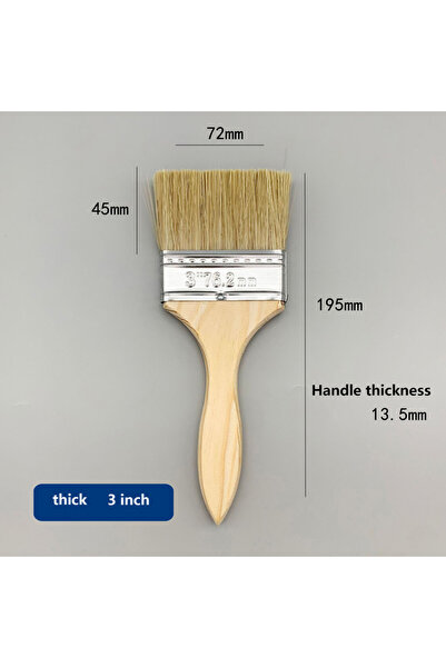 Choice25 2PCS style i Thick-handled and thin-handled paint brushes are availa...