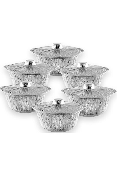 Sunny Your Bright choice Disposable Aluminium Foil Containers with Lids 2200ml – Pack of 6 Heavy Duty Food Trays for Biryani, Meal Prep