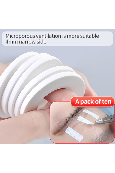 Choice A0078-10 rolls 10/20PCS 4mm Perming Narrow Adhesive Tape Lash Lifting ...