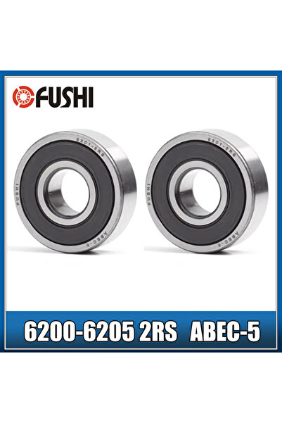 Choice5 محامل ABEC-5 عدد 2 قطعة 6205-2RS مقاس 25X52X15 مم، محامل 6200 6201 62...