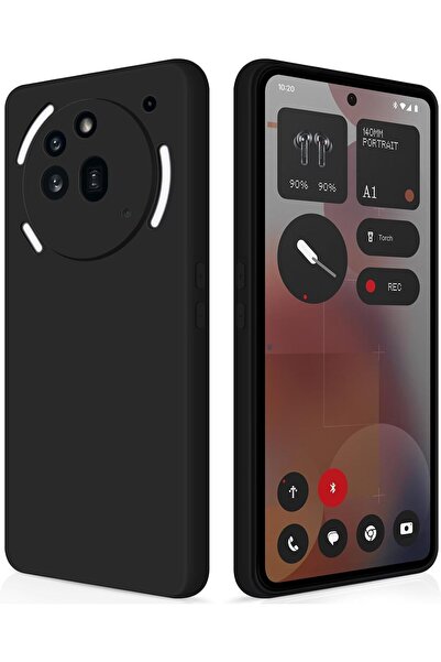 bestcase Husă simplă mată din TPU pentru Nothing Phone (3a) Pro, Negru