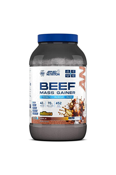 applied nutrition Beef Mass Gainer Protein Powder – 42g Beef Protein Isolate,...