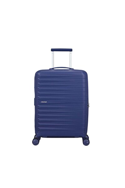 American Tourister Fastforward Lacivert Körüklü 55/20 Kabin Boy Valiz