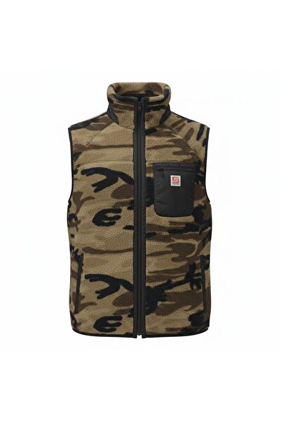 Superfly MEN POLAR WAISTCOAT SPF101222211210 Haki-XL