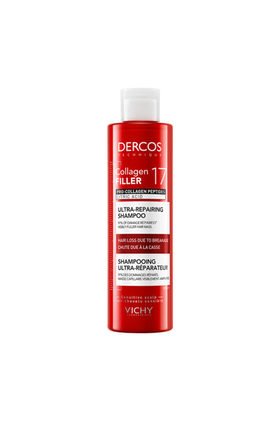 Vichy Dercos Collagen 17 Filler Σαμπουάν για την καταπολέμηση της τριχόπτωσης...