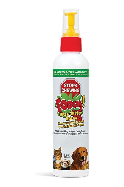 Fooey Synergy Labs Fooey® Ultra Bitter Behavior Control Spray Stops Chewing, ...