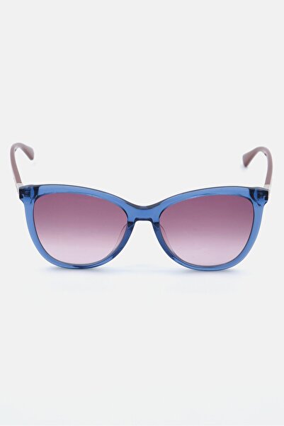 Longchamp Women LO648S Fashion Sunglasses, Brown/Blue