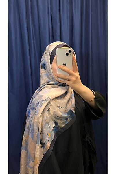 Alira Soft Desen Bambu Kraş Şal