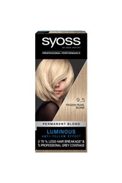 Syoss Vopsea de Par Permanenta - Professional Performance Permanent Blond Lum...