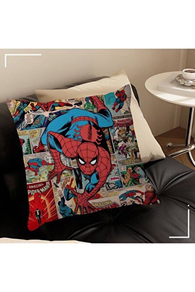 Choice11 غطاء وسادة بتصميم كلاسيكي من فيلم S-Spider COOL Man مقاس 30 × 30 سم،...