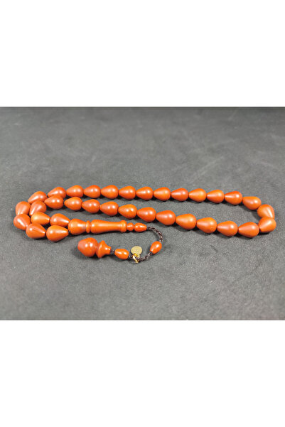 İskeçe Tesbih ŞEvket Alkan Usta Eseri İRi Boy Alman Fiber Sertifikalı 9818