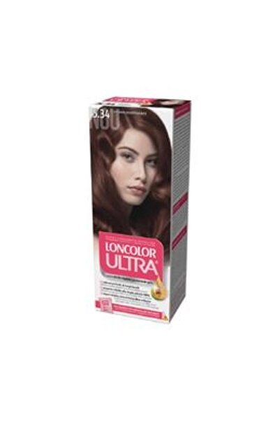 Loncolor Vopsea Permanenta pentru Par Ultra, nuanta 5.34 castaniu scortisoara