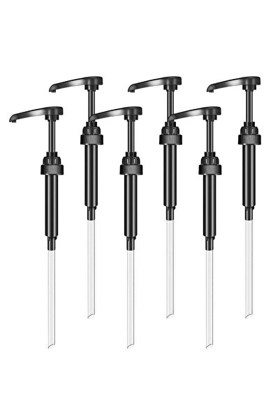 Choice 6 pcs 2/4/6/8 Pack Coffee Syrup Pump Dispenser, Syrup Pump for 750ml/2...