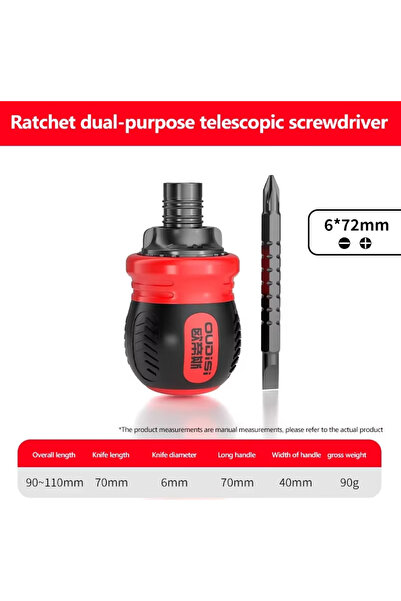 Choice 2 in 1 Professional 12 in 1 Mini Two End Use Ratchet Screwdriver Labor...