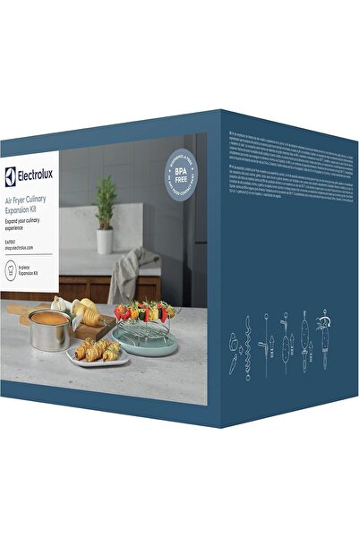 Electrolux EAFEK1 Airfryer Aksesuar Seti 6 Parça | Çok Amaçlı Pişirme Kiti | ...