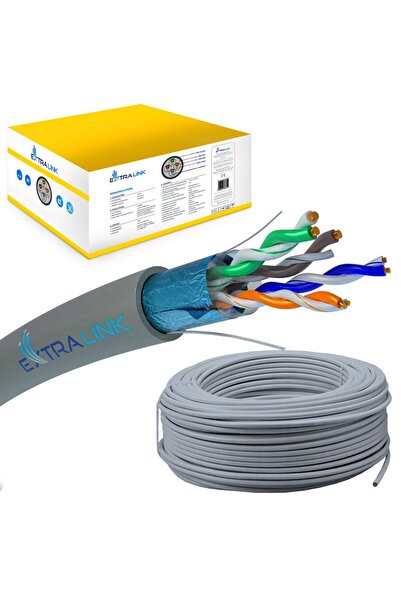 OEM Extralink CAT5E FTP (F/UTP) de interior |   Pereche torsadată |   305M