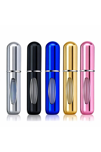 Choice5 5ml 5 colors 1/5Pcs 5ml Perfume Atomizer Portable Liquid Container fo...