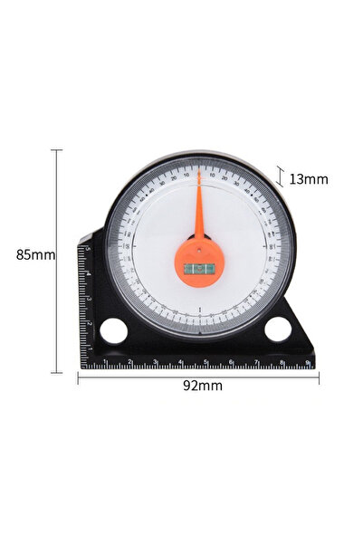 Choice A Brand New Angle Level Finder Magnetic 0-90 Degrees 92*85*13mm Acryli...