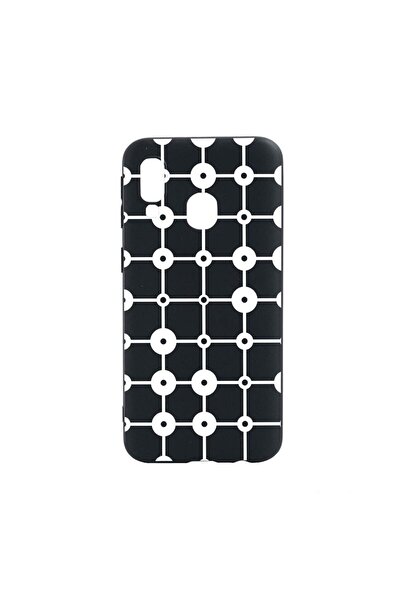 bestcase Θήκη σιλικόνης συμβατή με Samsung Galaxy A40, Σχέδιο γραμμών, ανθεκτ...