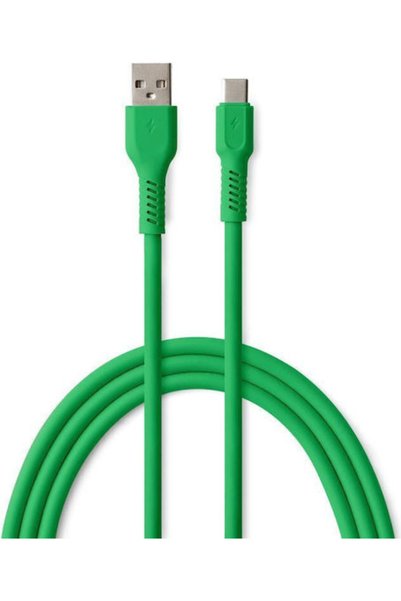Colorum καλώδιο USB-A - USB-C 1,8μ 3Α CK60-AC-04 xGreen