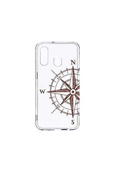 bestcase Прозрачен силиконов калъф 2ММ, съвместим със Samsung Galaxy A40, Ком...