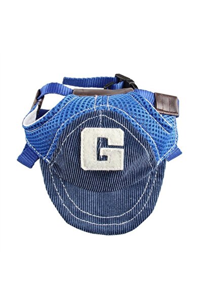 choice2 L blue Dog Hat Dog Sunscreen Hat Baseball Cap Outdoor Sports Hat with...