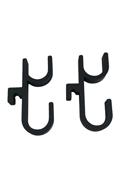 Choice6 2Pcs-B2 black 2-4PCs Car Umbrella Holder Car Trunk Hook Umbrella Moun...
